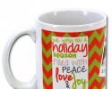 Our printing process offers great idea for Christmas, birthdays, holidays, and other special occasions. Personalized coffee mugs can feature pictures, texts, and designs!