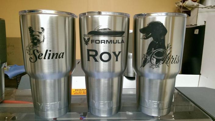 Personalize your Yeti with custom engraving!